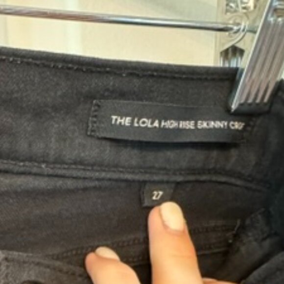 DENIM FORUM Lola High Rise Crop Jean - Picture 2 of 6